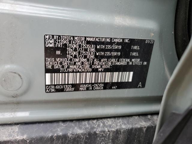2T3J1RFV7PW343709 Toyota a25a-fks