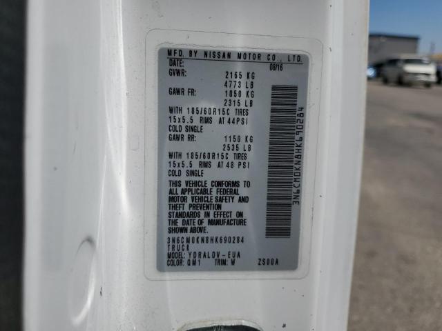 3N6CM0KN8HK690284 Nissan 2017