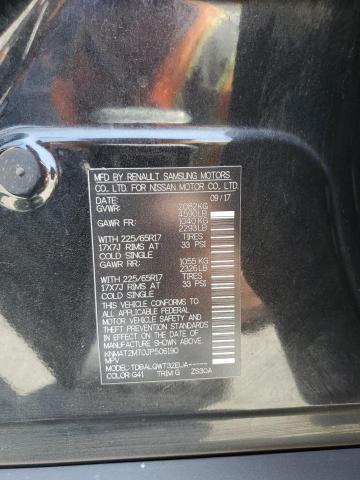 KNMAT2MT0JP506190 Nissan 2018