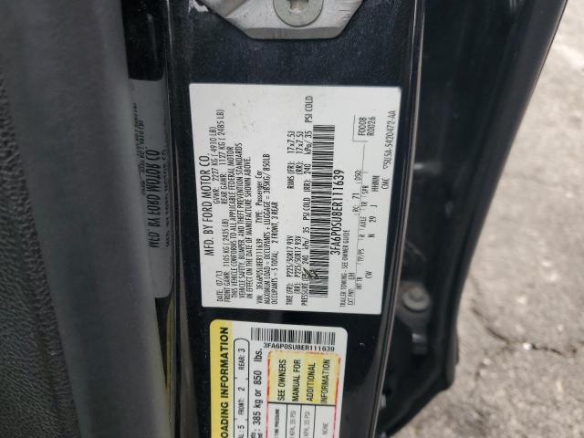 3FA6P0SU8ER111639 Ford FUSION TIT