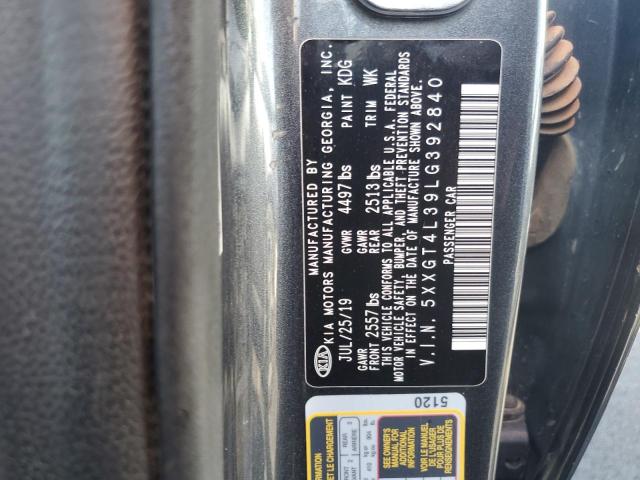 5XXGT4L39LG392840 KIA gdi