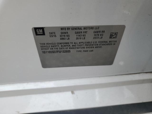 1G1165S37FU132805 Chevrolet IMPALA LTZ
