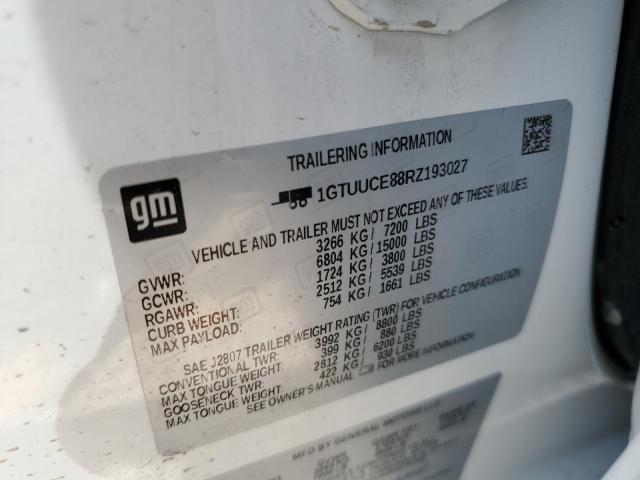 1GTUUCE88RZ193027 GMC lz0