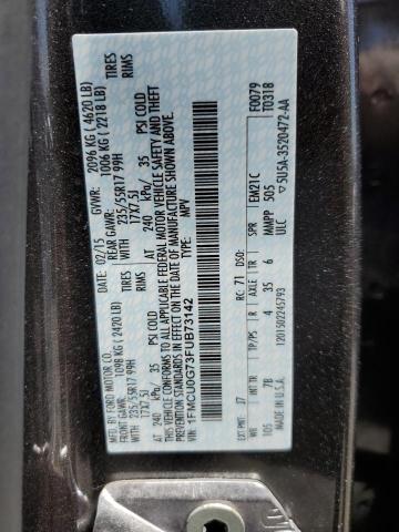 1FMCU0G73FUB73142 Ford 2015