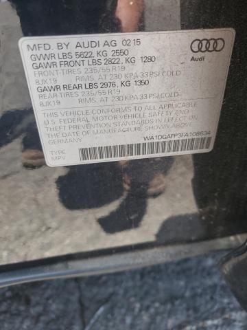 WA1DGAFP3FA108634 Audi 2015