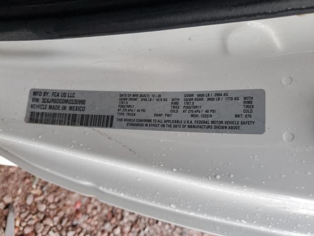 3C6JR6DG0MG535990 RAM 2021