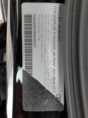 WAUGFAFC9FN040347 Audi A6