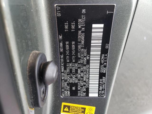 5TDJZRFH9HS448760 Toyota 2gr-fks