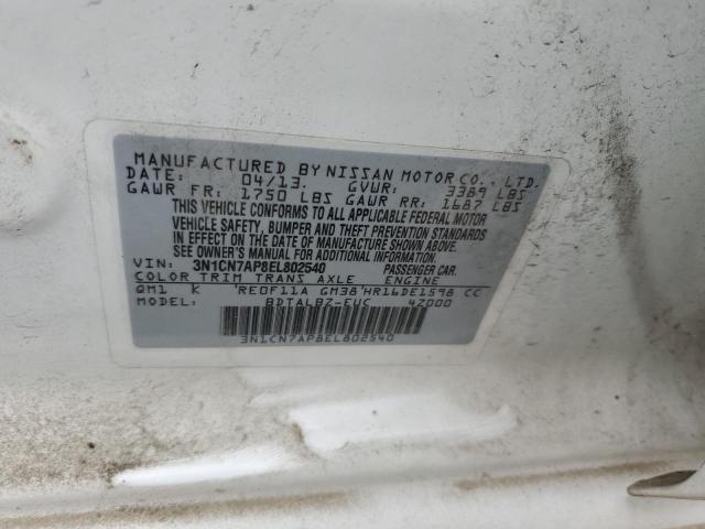 3N1CN7AP8EL802540 Nissan 2014