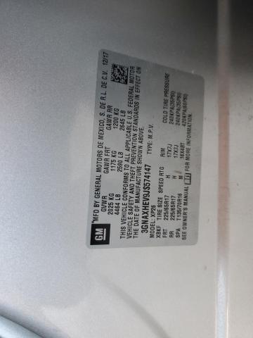 3GNAXHEV9JS574147 Chevrolet EQUINOX LS