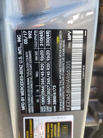 4JGDA5JBXHA966305 Mercedes-Benz m276