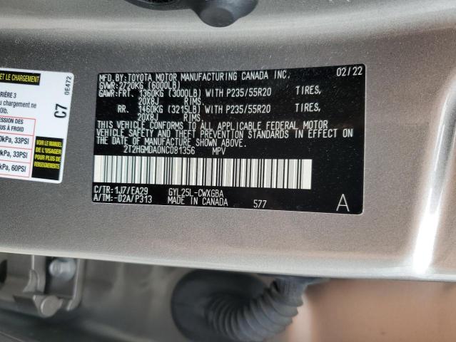 2T2HGMDA0NC081356 Lexus 2gr-fxs, 6jm+2fm