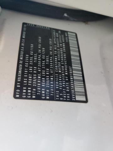 3VV3B7AX9KM018607 Volkswagen 2019