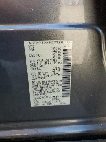5N1AZ2MH1FN279844 Nissan Murano