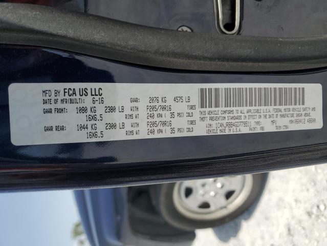 1C4NJRBB4GD779511 Jeep PATRIOT SP