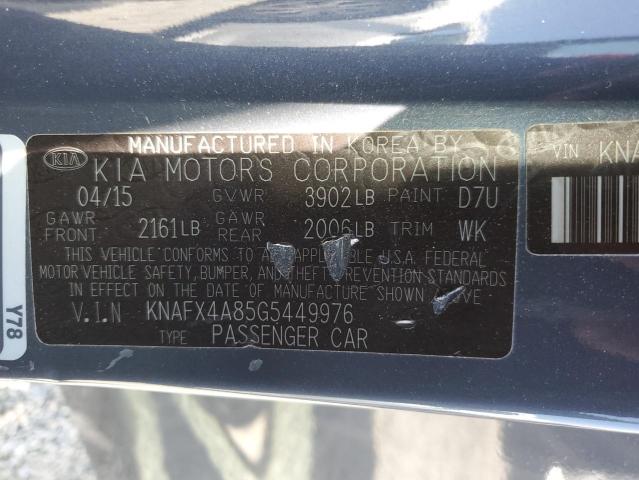 KNAFX4A85G5449976 KIA gdi nu