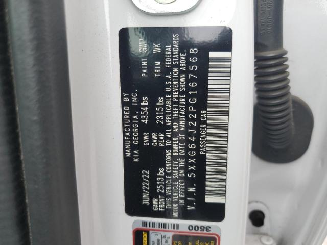 5XXG64J22PG167568 KIA t-gdi gamma ii