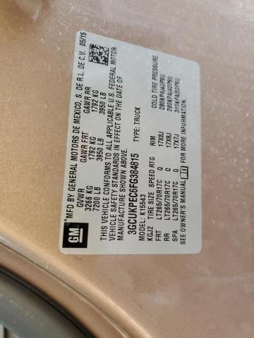 3GCUKPEC6FG384815 Chevrolet Silverado