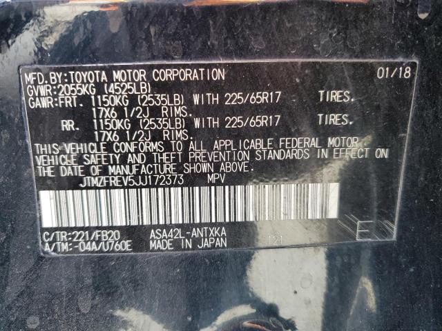 JTMZFREV5JJ172373 Toyota 2ar-fe