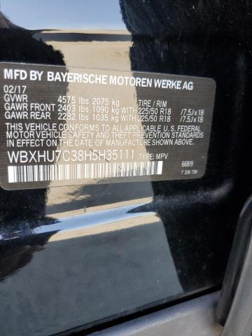 WBXHU7C38H5H35111 BMW 2017