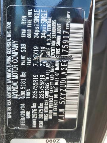 5XYZUDLA3EG175917 Hyundai t-gdi theta