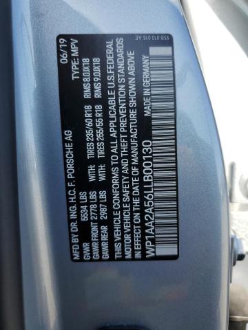 WP1AA2A56LLB00130 Porsche Macan