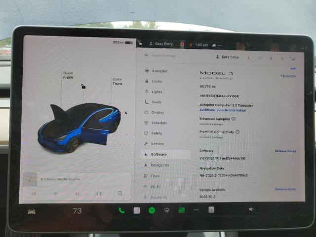 5YJ3E1EA4JF058606 Tesla 2018