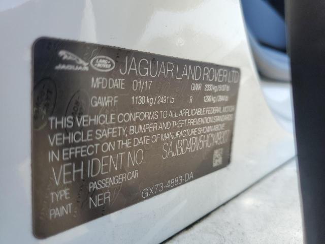 SAJBD4BV5HCY49307 Jaguar s/c lev3 sulev30