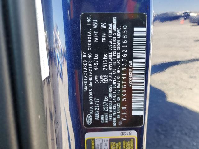 5XXGT4L33JG216850 KIA gdi