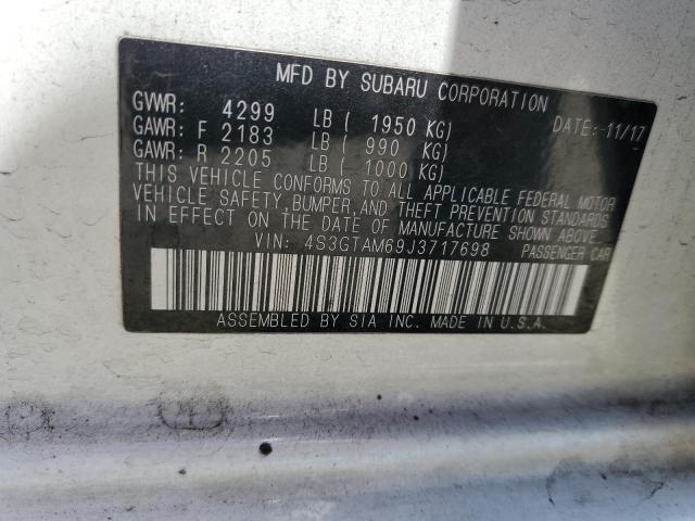 4S3GTAM69J3717698 Subaru 2018