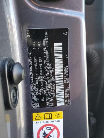 2T2BZMCA8HC115369 Lexus 2017