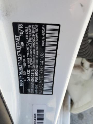 WDDSJ4EB8KN744108 Mercedes-Benz m270
