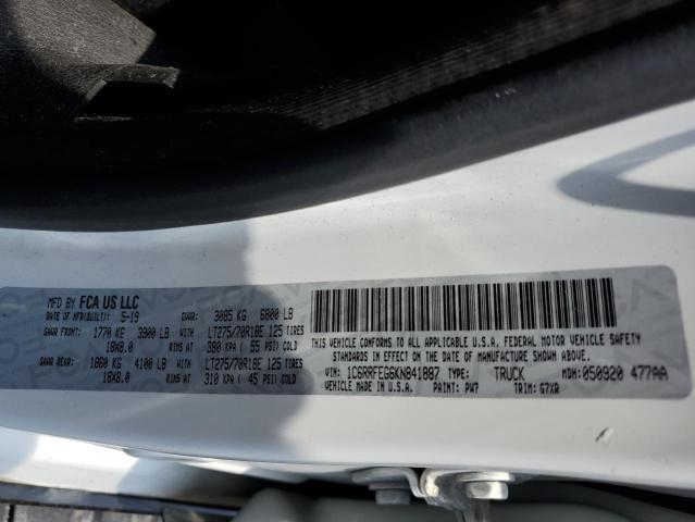 1C6RRFEG6KN841887 RAM 1500 Rebel