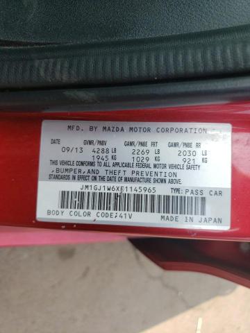 JM1GJ1W6XE1145965 Mazda 6 GRAND TO