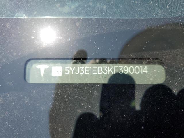 5YJ3E1EB3KF390014 Tesla MODEL 3