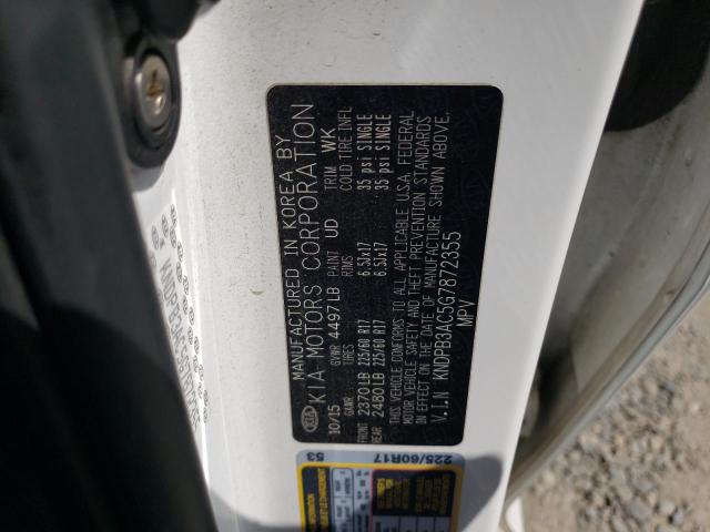 KNDPB3AC5G7872355 KIA dohc gdi theta ii