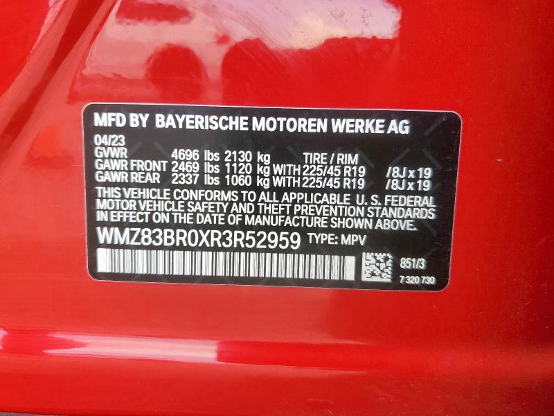 WMZ83BR0XR3R52959 Mini COOPER S C