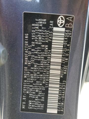 5YFBURHE0GP408824 Toyota 2zr-fe