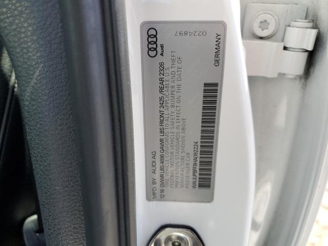 WAUUPBFF8HA092224 Audi 2017