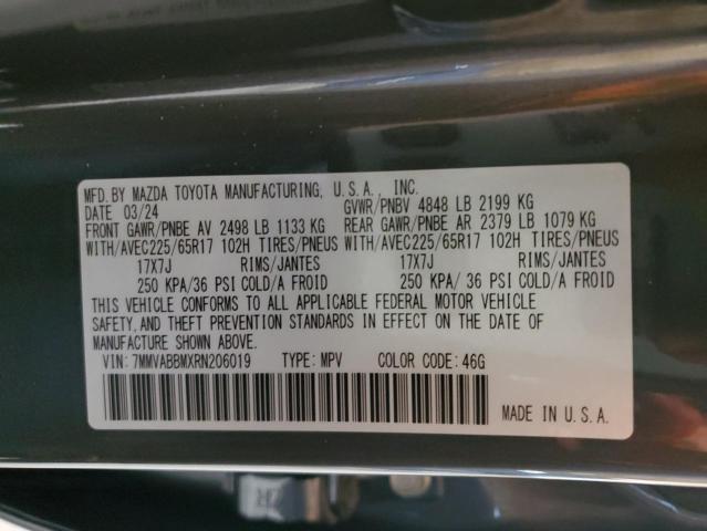7MMVABBMXRN206019 Mazda py