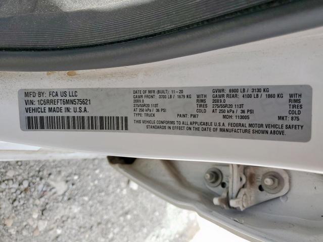 1C6RREFT6MN575621 RAM 1500