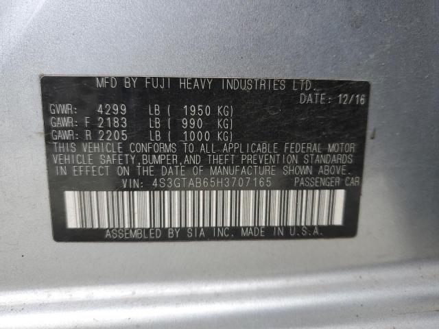4S3GTAB65H3707165 Subaru na
