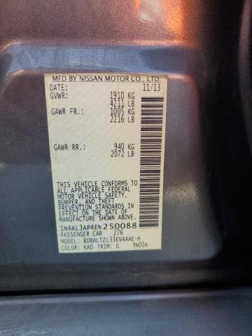 1N4AL3AP4EN250088 Nissan 2014
