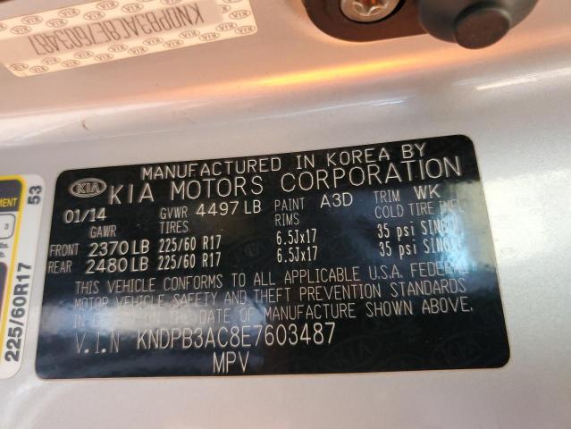 KNDPB3AC8E7603487 KIA dohc gdi theta ii