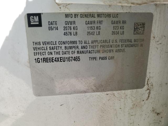1G1RE6E4XEU167465 Chevrolet Volt