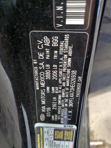 3KPFL4A73HE026938 KIA FORTE LX