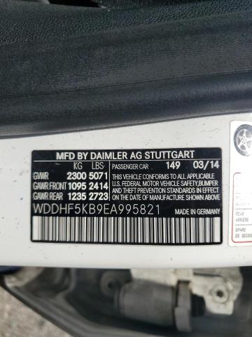 WDDHF5KB9EA995821 Mercedes-Benz E 350