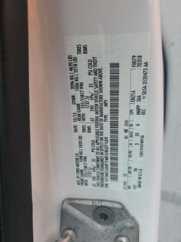 1FMCU0F74EUB27125 Ford ESCAPE S
