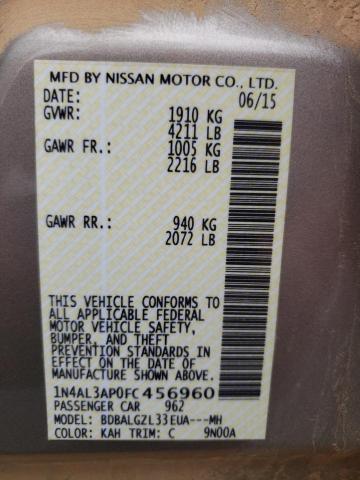 1N4AL3AP0FC456960 Nissan 2015