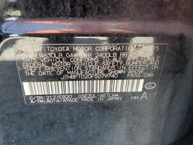 JTHBF1D20F5079740 Lexus 4gr-fse